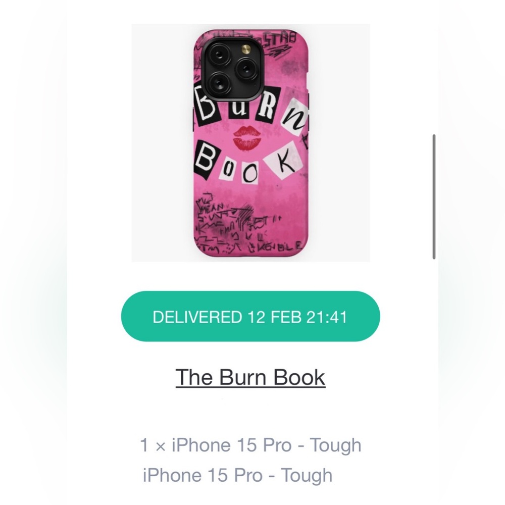 iPhone 15 Pro Mean Girls Phone Case